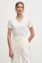 Liu Jo pamut póló - bézs L - answear - 16 560 Ft