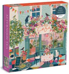 Galison Puzzle Délutáni tea a kávézóban 500 darabos