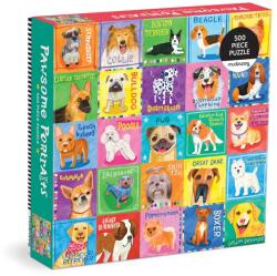 Mudpuppy Puzzle Kutyaportrék 500 darabos
