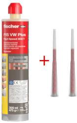 Fisher Ragasztó kétkomponensű FIS VW Plus 300 T injektáló ragasztó (téli) 563287 (563287)