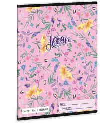 Ars Una 1. osztályos vonalas füzet A5 - Fleur