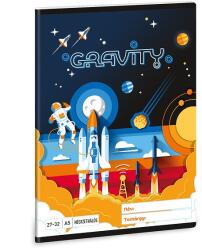 Ars Una A5-ös kockás füzet - Gravity