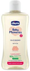 Chicco Baby Moments Sensitive Baba fürdőolaj E-vitaminnal 93% természetes összetevőkkel, 200ml