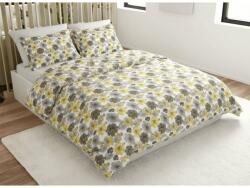  Mikroszálas ágyneműhuzat FEONELLE sárga-szürke Ágyneműhuzat mérete: 2 db 70 x 90 cm | 200 x 220 cm