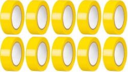 Strend Pro Szalag Strend Pro, 19 mm, H-10 m, max. 80°C, 40, 0 kV/mm, sárga, szigetelő, ragasztó, PVC, csomag 10