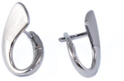 Ékszershop Fényes - matt fehérarany fülbevaló (1328838)