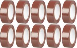 Strend Pro Szalag Strend Pro, 19 mm, H-10 m, max. 80°C, 40, 0 kV/mm, barna, szigetelő, ragasztó, PVC, csomag 10