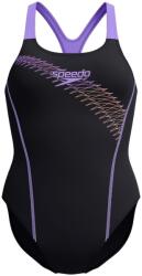 Speedo Egyrészes fürdőruha női Speedo Eco Medley Logo Medialist 1P L fekete|lila|narancssárga