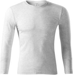 MALFINI Hosszú ujjú póló Progress LS - Világosszürke melírozott | 2XL (P750317)