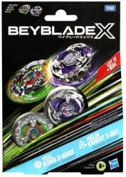 Hasbro Beyblade X Pachet Duo Yell Kong 3-60Gb Si Helm Knight 5-80T (F9586_G0198) - ejuniorul Figurina