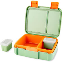 Skip Hop Zoo Bento Ebéd Doboz Mosómedve Mintával 3 Éves Kortól - Szivárgásbiztos Rekeszekkel, Praktikus Iskolai és Utazós Ételtároló