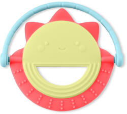 Skip Hop Rágóka Silver Lining Nap 3 Hónapos Kortól - Puha, Biztonságos, Könnyen Megfogható Babarágóka Fogzás Idejére