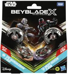 Hasbro Beyblade X Star Wars Pachet Duo The Mandalorian 3-60F Si Moff Gideon 3-80N (G0279_F9589) - ejuniorul