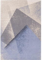 Agnella Világoskék gyapjú szőnyeg 200x300 cm Folds - Agnella