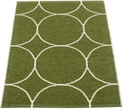 Pappelina Sötétzöld kültéri-beltéri szőnyeg 70x100 cm Boo Dark Olive - Pappelina