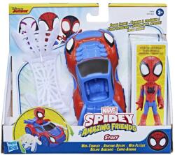 Hasbro Spidey Prietenii Extraordinari Set Masinuta Si Figurina Si Accesoriu Spidey (F6776_F7454) - ejuniorul Figurina