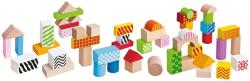 Eichhorn Jucarie Eichhorn Cuburi in galetusa Wooden Blocks 50 piese (S100002226) - ejuniorul