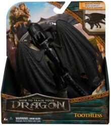 Spin Master Cum Sa Iti Dresezi Dragonul Figurina Dragon Toothless Cu Aripi Mobile 20Cm (6074171_20153913) - ejuniorul Figurina