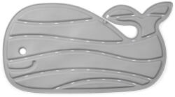 Skip Hop Moby Csúszásgátló Fürdőszőnyeg Szürke - Biztonságos, Tapadásmentes Fürdőszőnyeg Babáknak és Gyerekeknek Kádban és Zuhanyzóban