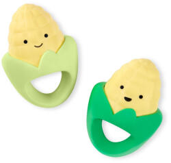 Skip Hop Farmstand Mara-Corns Zörgő 2 darabos Szett 3 Hónapos Kortól - Puha, Könnyen Fogható Fejlesztő Baba Csörgők a Szenzoros és Motoros Készségek Támogatására