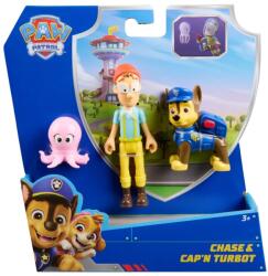 Spin Master Patrula Catelusilor Set 3 Figurine Chase Si Capitanul Turbot (6072983_20151990) - ejuniorul Figurina