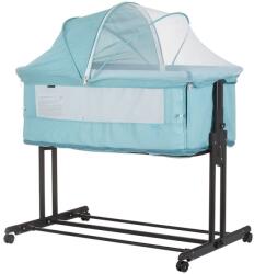 Chipolino Patut co-sleeper si tarc Chipolino Zen pastel green (KOSZE0205PG) - ejuniorul