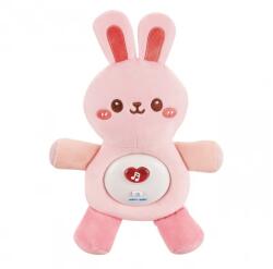 Chipolino Jucarie de plus iepuras pentru bebelusi Chipolino cu lumini si melodii pink (DIG02406029) - ejuniorul