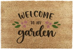 Artsy Mats Kókuszrost lábtörlő 60x90 cm Welcome to My Garden - Artsy Doormats