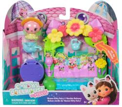 Spin Master Gabbys Dollhouse Filmul Set Balconul Gradina Si Figurina Zana Regina Kitty Cu Accesorii (6073662_20152986) - ejuniorul Figurina