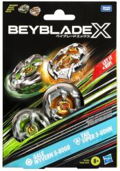 Hasbro Beyblade X Pachet Duo Tail Viper 3-80Hn Si Gale Wyvern 5-80Gb (F9586_G0282) - ejuniorul Figurina