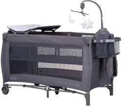 Chipolino Patut pliabil Chipolino Bella anthracite (KOSIB0254AN) - ejuniorul