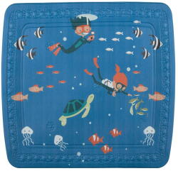 spirella Gyerek csúszásgátló alátét zuhanyfülkébe 55x55 cm Scuba Diver - Spirella