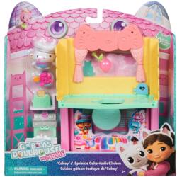Spin Master Gabbys Dollhouse Filmul Camere Pentru Casa De Papusi A Lui Gabby Bucatarie Cu Figurine Si Accesorii (6072921_20151913) - ejuniorul Figurina