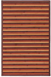 Unimasa Mustársárga-barna bambusz szőnyeg 60x90 cm - Casa Selección