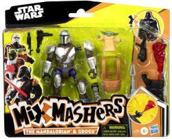 Hasbro Star Wars Mix Mashers Deluxe Set Figurina Mandalorian And Grogu 12Cm Si Accesorii (F9481_G0300) - ejuniorul Figurina