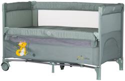 Chipolino Patut pliabil Chipolino Relax basil cu laterala culisanta (KOSIRE259BA) - ejuniorul