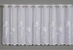Sehlbach Fehér voile fényáteresztő függöny 140x48 cm Dandelion - Sehlbach