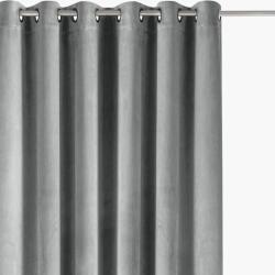 Filumi Szürke bársony dimout (részleges sötétítő) függöny 265x300 cm Velto - Filumi