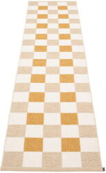 Pappelina Okkersárga-bézs kültéri-beltéri futószőnyeg 70x300 cm Pix Vanilla Ochre - Pappelina