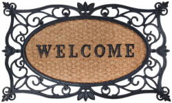 Esschert Design Kókuszrost lábtörlő 45x45 cm Welcome - Esschert Design