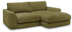 Bobochic Paris Khaki zsenília sarokkanapé (jobb oldali-heverő résszel) Leonore - Bobochic Paris