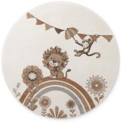 Villeroy & Boch Krémszínű gyerek szőnyeg ø160 cm Roar like a Lion - Villeroy&Boch