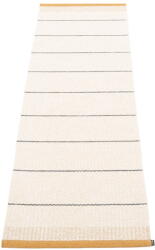 Pappelina Okkersárga-krémszínű kültéri-beltéri futószőnyeg 60x200 cm Belle Ochre - Pappelina