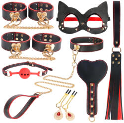  INTOYOU - BDSM kezdő szett - 7 részes (fekete)