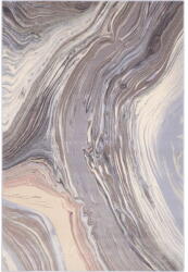 Agnella Szürke gyapjú szőnyeg 133x180 cm Agate - Agnella