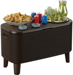 Keter Kerti asztal jégtartóval 83.5x40.5 cm Bevy - Keter