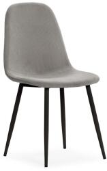 Marckeric Világosszürke kárpitozott étkezőszék szett 4 db-os Minka - Marckeric