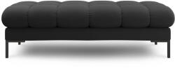 Cosmopolitan Design Sötétszürke párnázott pad Bali - Cosmopolitan Design