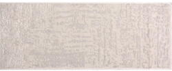 Vitaus Krémszínű pamut lépcsőszőnyeg szett 16 db-os 25x65 cm Milano Beyaz - Vitaus