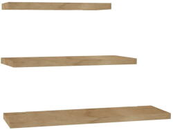 ASIR GROUP Polc készlet tölgyfa dekorral 3 db-os Leila - Kalune Design